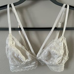 2 for $8 INTIMATES - VS White Lace Bralette
